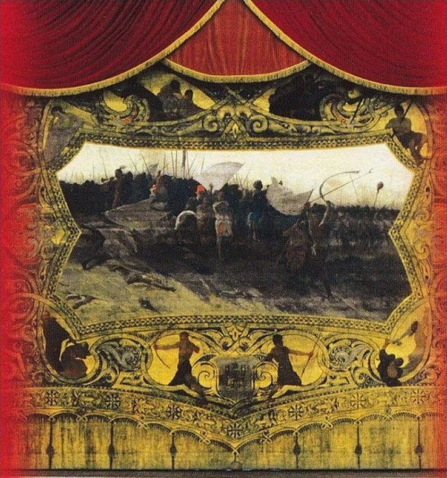 Sipario teatro di Salerno